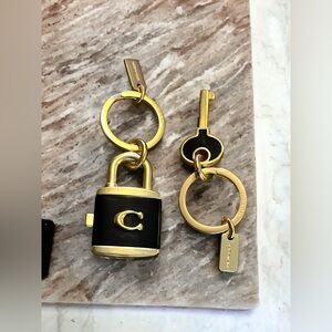 New Coach Valet Keychain